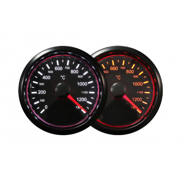 Hodiny Auto Gauge T270 52mm - Teplota výfukových plynov