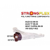 Audi TT 1999-06 Strongflex Šport zostava silentblokov len pre prednú nápravu 6 ks