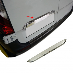 Nerez kryt nad zadnou ŠPZ Mercedes Sprinter W907 2018+