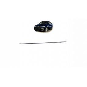 Zadné krídlo BMW X6 E71 E72 Lip Gloss Black