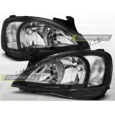 OPEL CORSA C 2000-06 PREDNÉ ČÍRA SVETLÁ BLACK (LPOP30)