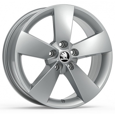 Originálne alu kolo Rätikon Silver 7J x 17 "ET 40 Škoda Kodiaq Originálne alu kolo Rätikon Silver 7J x 17 "ET 40 Škoda Kodiaq
