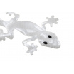 Dekor samolepící GECKO stříbrný