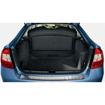 Nerez ochranný kryt zadného nárazníka leštený Škoda Rapid 2012-19 Nerez ochranný kryt zadného nárazníka leštený Škoda Rapid 2012-19