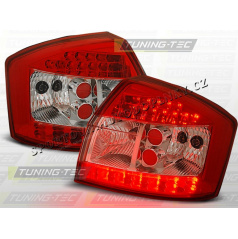 AUDI A4 (B6) 2000-04 zadné LED lampy RED WHITE (LDAU46)