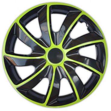 Kryty kolies Quad Bicolor Green 13-16" (po 1 ks) Kryty kolies Quad Bicolor Green 13-16" (po 1 ks)