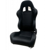 Sportovní polohovatelná sedačka A1 RACING barva černá 2 ks