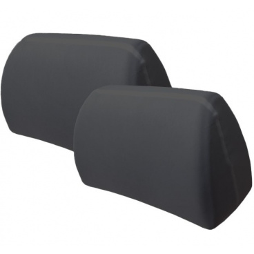 Návleky na hlavové opierky sivé 2 ks Návleky na hlavové opierky sivé 2 ks