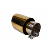 Koncovka tlmiča 114mm vstup 67mm Gold