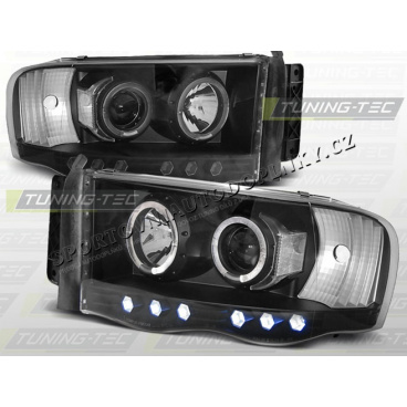 Dodge RAM 2002-06 Angel Eyes black (LPDO04)