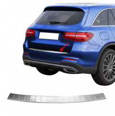 Nerez kryt hrany zadného nárazníka Omtec Mercedes GLC 2015+
