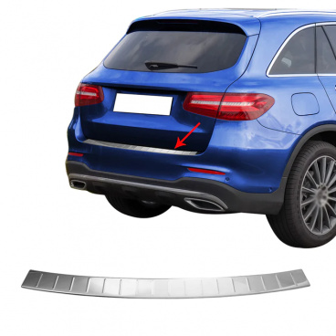 Nerez kryt hrany zadného nárazníka Omtec Mercedes GLC 2015+ Nerez kryt hrany zadného nárazníka Omtec Mercedes GLC 2015+