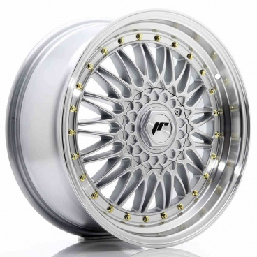 JR Wheels JR9 18x8 ET40 5x112/114 Strieborné s lešteným límcom JR Wheels JR9 18x8 ET40 5x112/114 Strieborné s lešteným límcom