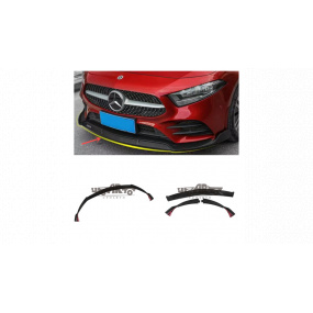 Predný spojler Mercedes-Benz A W177 Nárazník Predný Lesklá Čierna