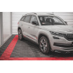 Difúzory pod bočné prahy pre Škoda KodiaQ Sportline, Maxton Design (čierny lesklý plast ABS)
