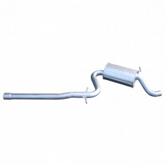 Stredný diel výfuku výfuk Škoda Octavia II 1.8TSi 06 / 2007-03 / 2013)