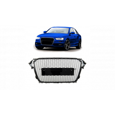 Gril Audi A4 B8 Facelift Lesklá Čierna