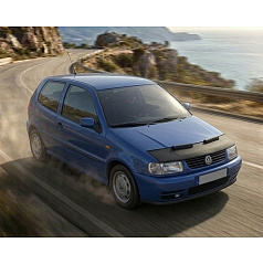 Čierny ochranný poťah prednej časti kapoty VW Polo 1994–1999
