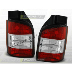 VW T5 2003-09 zadné lampy Red White (LTVW76)