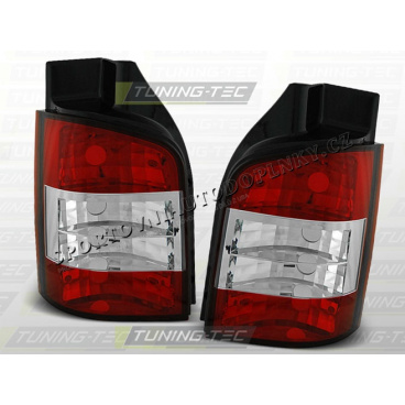 VW T5 2003-09 zadné lampy Red White (LTVW76) VW T5 2003-09 zadné lampy Red White (LTVW76)