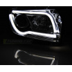 Dacia Duster 04.2010- predné číre svetlá chrome Tube Light (LPDA01)