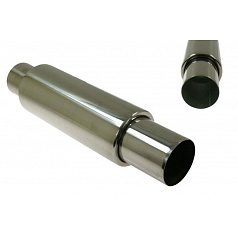 Športový výfuk TurboWorks 76/90 mm dlhá okrúhla koncovka 