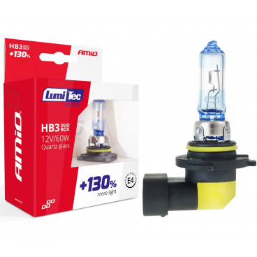 Halogénové žiarovky HB3 12V 55W LumiTec +130% - 2 ks