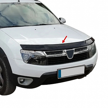 Deflektor prednej kapoty Dacia Duster 2010-17 Deflektor prednej kapoty Dacia Duster 2010-17