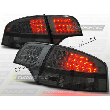 AUDI A4 (B7) SEDAN 2004-08 zadné LED lampy SMOKE