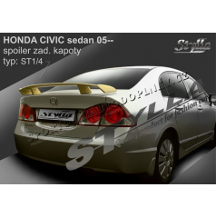 Honda Civic sedan 05+ spoiler zadnej kapoty (EÚ homologácia)