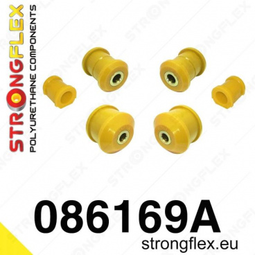Honda Civic 2001-05 Strongflex Šport zostava silentblokov len pre prednú nápravu 6 ks Honda Civic 2001-05 Strongflex Šport zostava silentblokov len pre prednú nápravu 6 ks