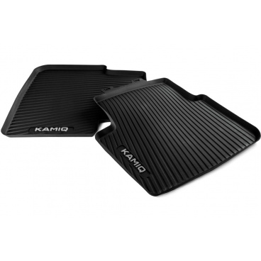 Originálne zadni autokoberce Škoda Kamiq WHITE Originálne zadni autokoberce Škoda Kamiq WHITE