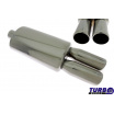 Športový výfuk TurboWorks 63/2x77 mm dual