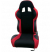 Športová polohovateľná sedačka A1 RACING farba červená / čierna 2 ks