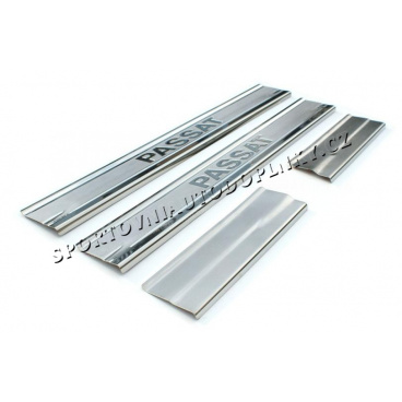 VW Passat B6 (3BG) nerez chróm prahové lišty Howell VW Passat B6 (3BG) nerez chróm prahové lišty Howell