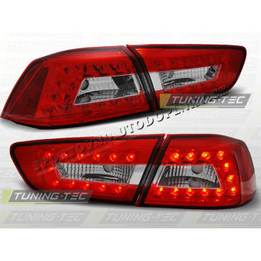 MITSUBISHI LANCER 8 SEDAN 2008-11 ZADNÍ LED LAMPY RED WHITE MITSUBISHI LANCER 8 SEDAN 2008-11 ZADNÍ LED LAMPY RED WHITE