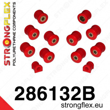 Nissan Patrol Y60 1987-97 StrongFlex sestava silentbloků jen pro zadní nápravu 12 ks Nissan Patrol Y60 1987-97 StrongFlex sestava silentbloků jen pro zadní nápravu 12 ks