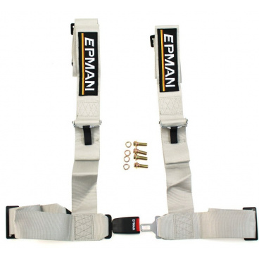 Bezpečnostný pás 4-bodový Epman šedý 75 mm Bezpečnostný pás 4-bodový Epman šedý 75 mm
