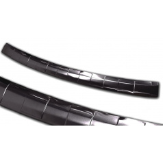 Nerez kryt, ochrana prahu zadného nárazníka Škoda Octavia IV FL kombi 2019+ čierny