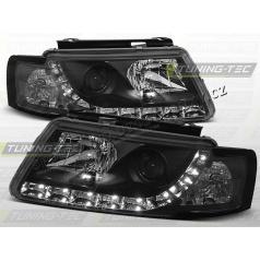 VW Passat B5 (3B) 1996-00 Predné číre svetlá Daylight LED black (LPVW74)