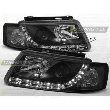 VW Passat B5 (3B) 1996-00 Predné číre svetlá Daylight LED black (LPVW74)