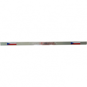 Samolepiace lišty na rámik ŠPZ-prevedenie chróm