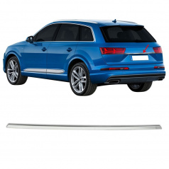 Nerez leštená lišta nad ŠPZ Omtec AUDI Q7 2015+ (4M)