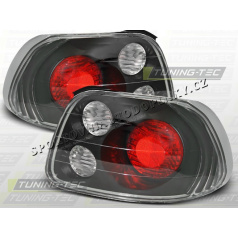 Honda CRX Del Sol 1992-96 zadné lampy kryštalickej black (LTHO12)