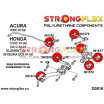 Honda Integra 2001-06 Strongflex zostava silentblokov len pre zadnú nápravu 14 ks