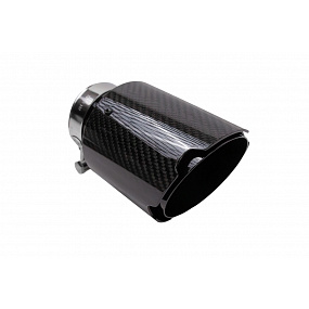 Koncovka tlmiča 101mm vstup 76mm Carbon Gloss