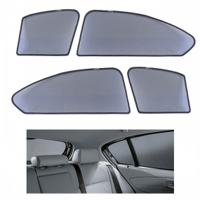 Okenní závěsy, sluneční clony Škoda Octavia III sedan 4 ks Okenní závěsy, sluneční clony Škoda Octavia III sedan 4 ks