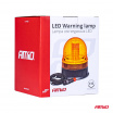 Výstražná blikajúca majáková lampa 80 LED magnet R10 12V 24V W09M AMIO-01502