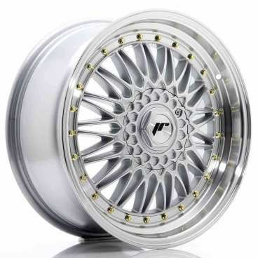JR Wheels JR9 18x8 ET35 5x112/120 Strieborné s lešteným límcom JR Wheels JR9 18x8 ET35 5x112/120 Strieborné s lešteným límcom