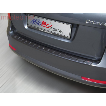 Prah piatych dverí s výstupkami, ABS-čierna metalíza Škoda Octavia II. Combi, Škoda Octavia II. facelift Combi Prah piatych dverí s výstupkami, ABS-čierna metalíza Škoda Octavia II. Combi, Škoda Octavia II. facelift Combi
